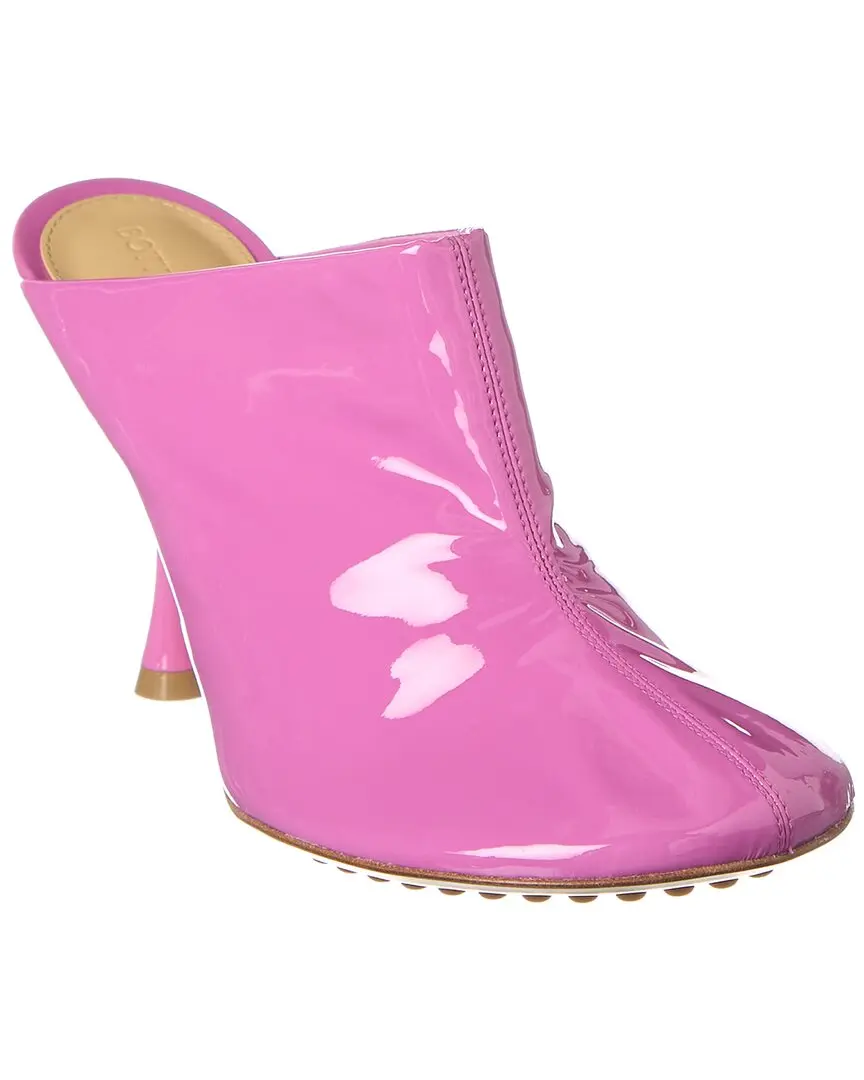 Bottega Veneta Dot Sock Patent Mule