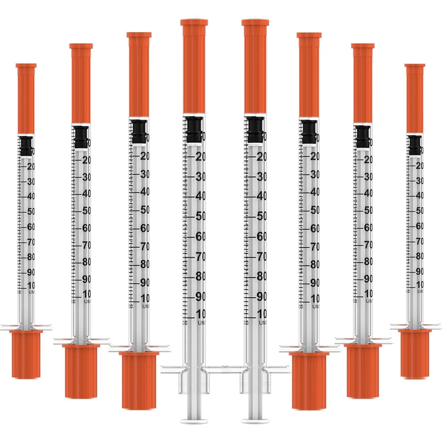 100-Pack Individually Wrapped 30 Gauge 1ml (1cc) Syringes - Kitchen Utensils for Precision Molecular Gastronomy, Meat Marinade Injection