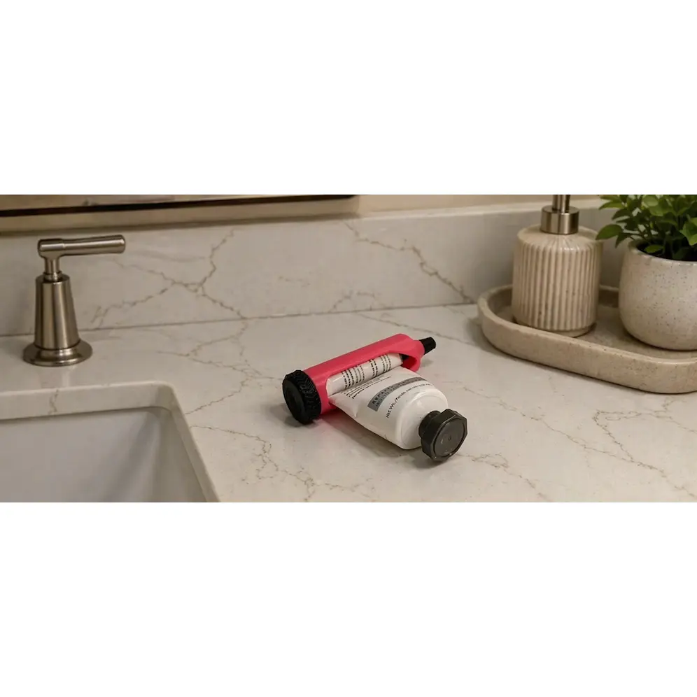 Ratcheting Toothpaste Squeezer