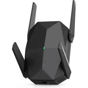 WiFi Extender, 2026 Fastest WiFi 6 Booster 3000Mbps Dual Band (5.8/2.4GHz) WiFi Extenders Signal Booster for , WiFi Repeater with Ethernet Port Covers up to 19,000 sq.ft and 125+ Devices (Black)