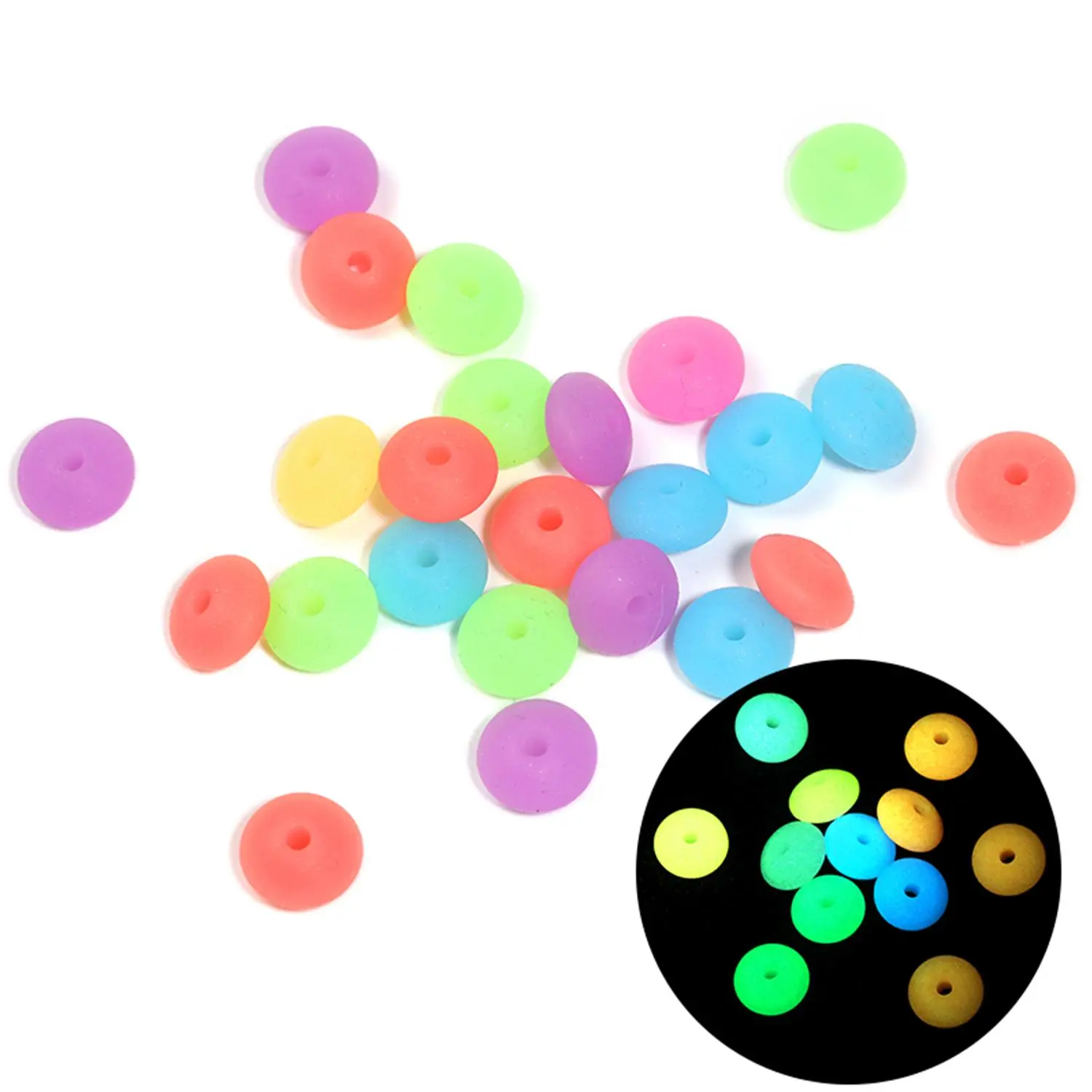 YM770005 12MM luminous 50PCS