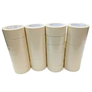 Shurtape CP105 General Purpose Masking Tape, 1.89" x 60 yds, Beige, Made in USA, Removes Easily Without Leaving Sticky Residue, Easy-to-Tear Masking Tape