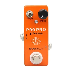 Mosky P90 PRO Phase Pedal Electric Guitar Pedal Phaser Phase90 Vintage Effect Pedal True Bypass