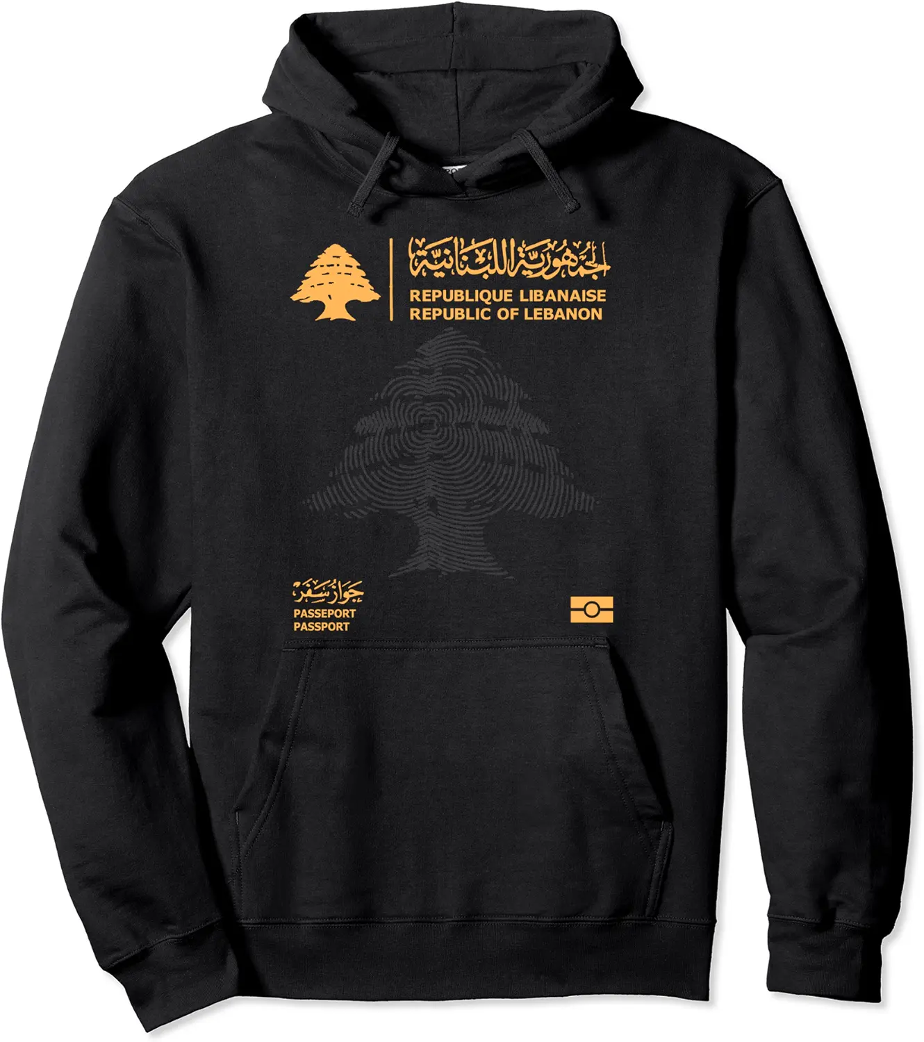 Proud Lebanese Flag Vintage Lebanon matching Passport family Pullover Hoodie - Phoebeumba Shop 66B0CN5M4H7T