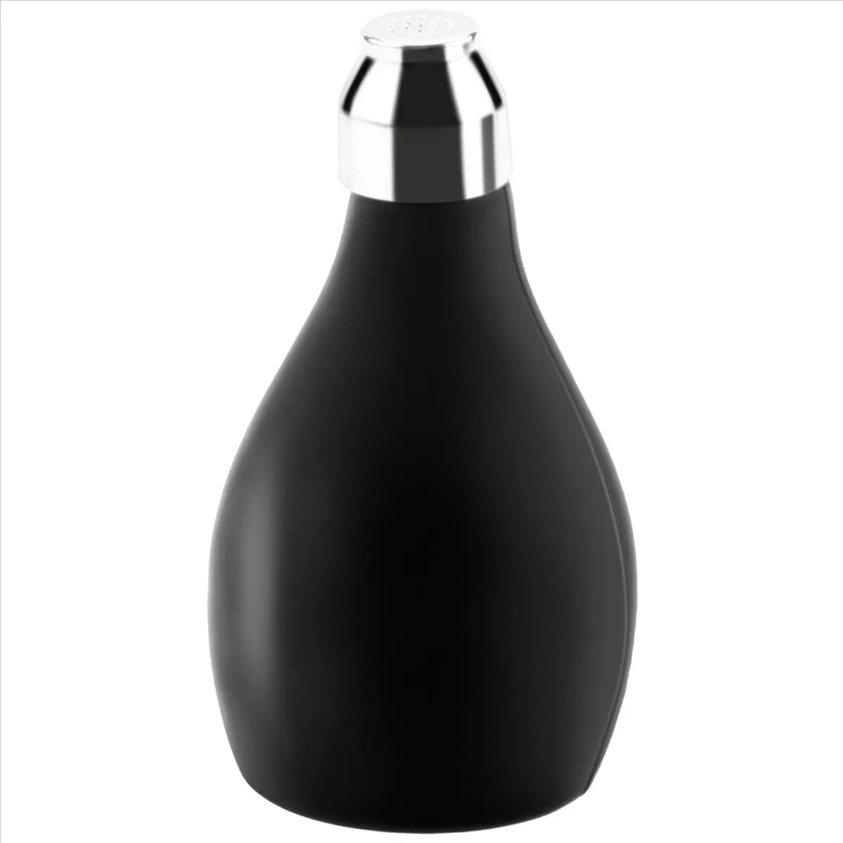 Powder Spray Bottle, Refillable Silicone Powder Dispenser Empty Powder Container for Barber, Durable Black Powder Sprayer for Loose Powder, Bath Powder