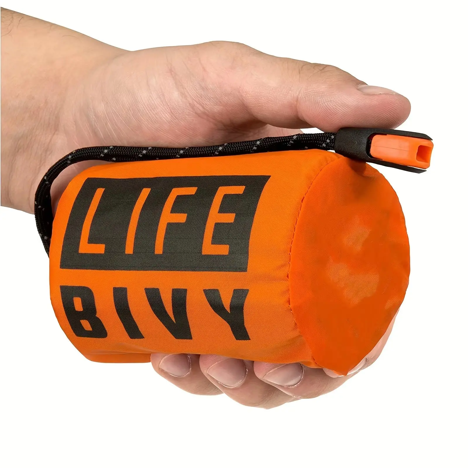 Thermal Sleeping Bag – Waterproof Mylar Survival Bivy Sack for Camping, Hiking & First Aid Kits