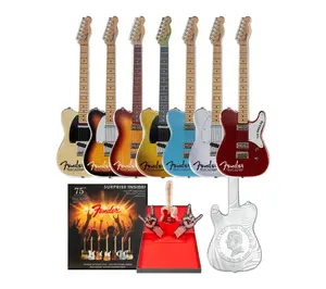 Fender Telecaster 75th Anniversary 1oz Silver Blind Box