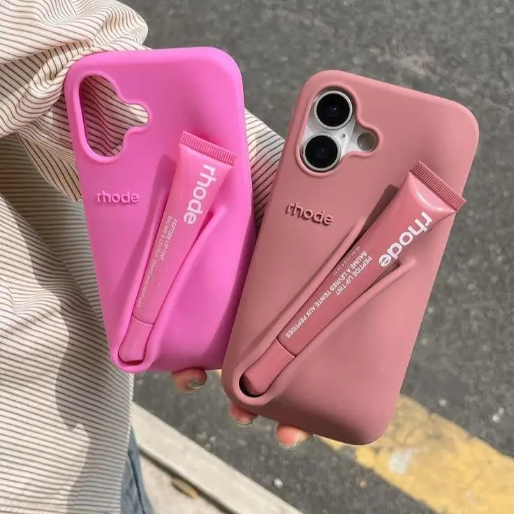 rhode toast ピンク iPhone15 pro用ケース セット rhode case iphone 15 - TikTok Shop