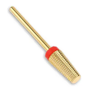 5 in 1 Nail Drill Bits Carbide Tungsten Two Way Rotate Professional Advanced Safety Bits Electric File Tool for Manicure Pedicure Cuticle Acrylic Hard Gel Nails Polishing