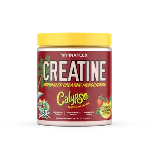 Finaflex Creatine - Calypso Strawberry Lemonade Micronized Creatine Monohydrate Vegan Keto Friendly 30 Servings High-Quality Formula for Muscle Growth