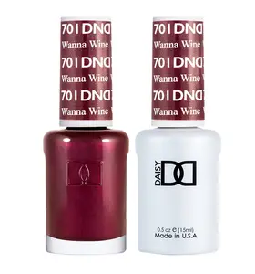 DND Duo Color From 701-799, UV/LED GelPolish and Air Dry Nail Lacquer, Matching Chip-Free Polish Duo, 0.5 Fl Oz Each
