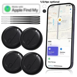 Air Tracker Tags-1/2/4 Pack, Item Locator Compatible With Apple (IOS Only) Replaceable Battery, Item Finder For Keys,Luggage,Suitcase etc,Smart Tracking Tag, Smart Tracker，Air Trackers
