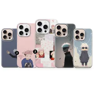 Gojo Satoru Jujutsu Kaisen Anime Phone Case for iPhone, Manga Inspired Protective Cover, Anime Fan Gift Accessory