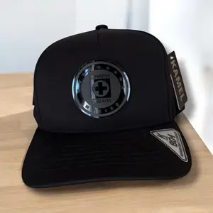 Hat Cruz Azul SnapBack Cap Black logo