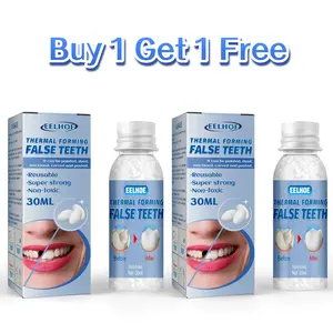 Emergency Tooth Repair Kit - Instant Temporary Filling for Cavities & Broken Teeth | Moldable Adhesive Gel for Gaps & False Teeth | 30ml Quick Fix for Beautiful Smile & Oral Health