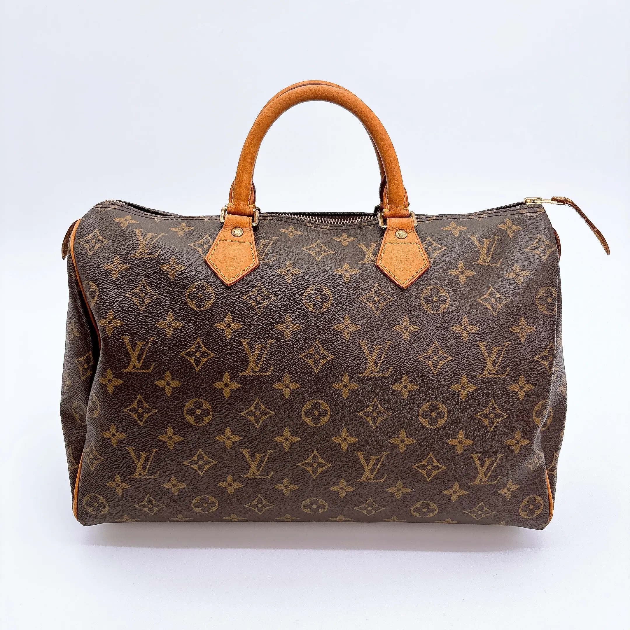 Pre-owned Louis Vuitton Monogram Speedy 35