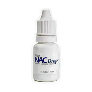 Eficel NACdrops N-Acetyl-Carnosine Antioxidant Anti-Aging Eye Drops Bottle Sticker
