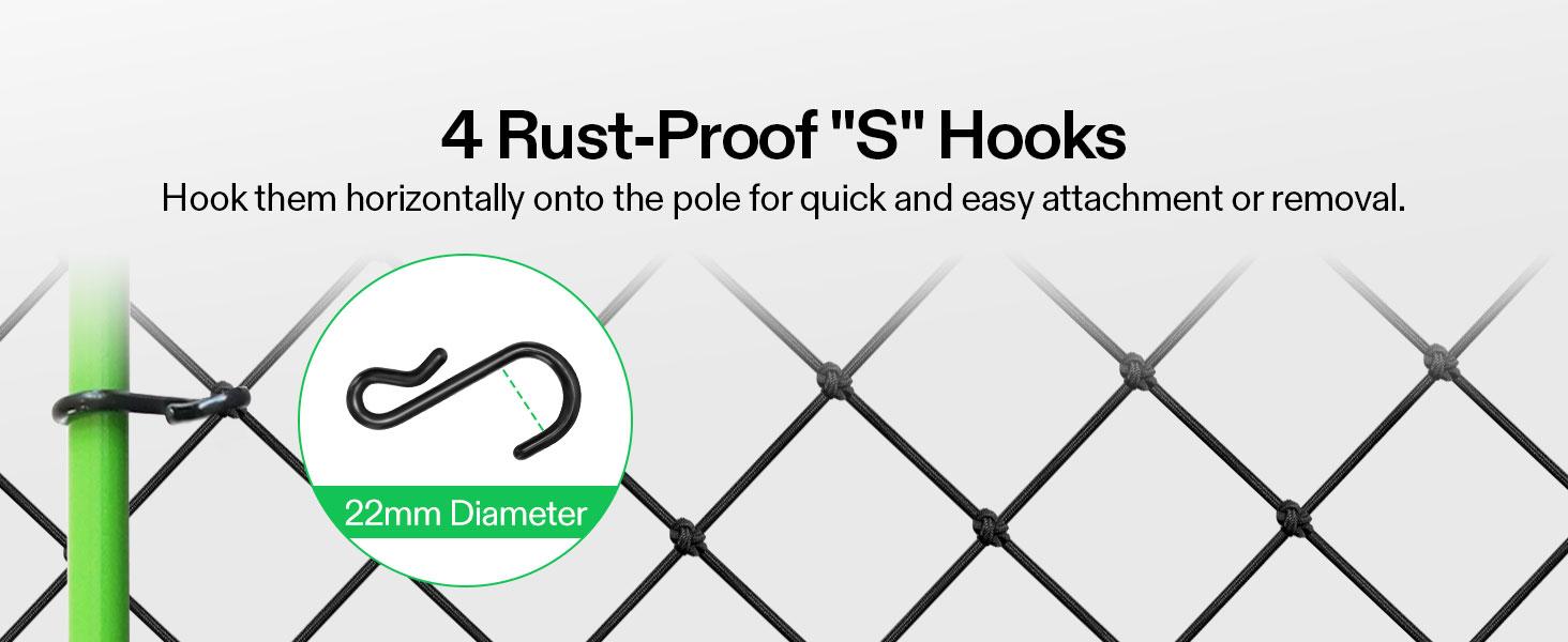 VIVOSUN Elastic Trellis Netting with 4 Hooks for Climbing Plants, Vegetables, Fruits, and Flowers, 1-Pack VIVOSUN Elastic Trellis Netting with 4 Hooks for Climbing Plants, Vegetables, Fruits, and Flowers, 1-Pack