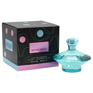 Britney Spears CURIOUS Women's Fragrance EDP, 3.3 fl oz Vanilla Musk Scent, Casual Wear Fragrance, New in Box