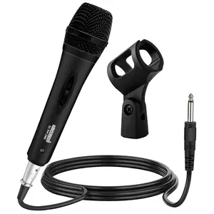 5Core XLR Microphone Dynamic Mic Karaoke Singing Studio Mics Handheld Microfono