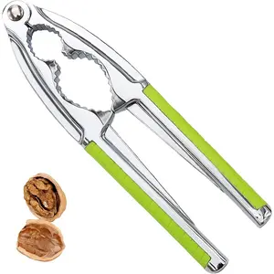 Nutcracker for Nuts,Nut Cracker Tool for Walnut,Pecan,Macadamias,Hazelnuts,Almonds,Lobster,Crab(Green)