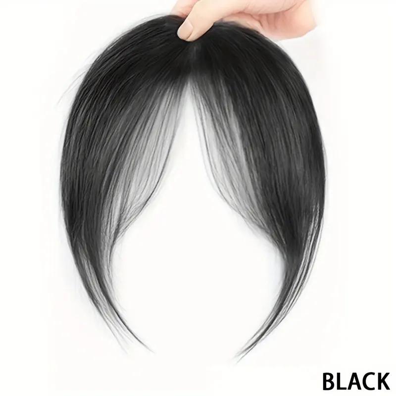 2-Piece Straight Clip-In Wigs - Heat-Resistant Synthetic Fiber Extensions with Adjustable Snap-On Mesh Caps for Natural Straight Hair Styles, Suitable for Parties, Photoshoots, and Daily Use - Salon-Quality Headpieces for Seamless Blending and Secure Fit