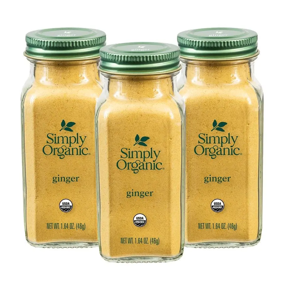 Simply Organic Ginger Root, Ground 1.64 oz. (3 Pack) Simply Organic Ginger Root, Ground 1.64 oz. (3 Pack)