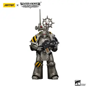 JOYTOY Warhammer The Horus Heresy 1/18 Action Figure lron Warriors MKlIl Tactical Legionary with Nuncio-vox JT01468