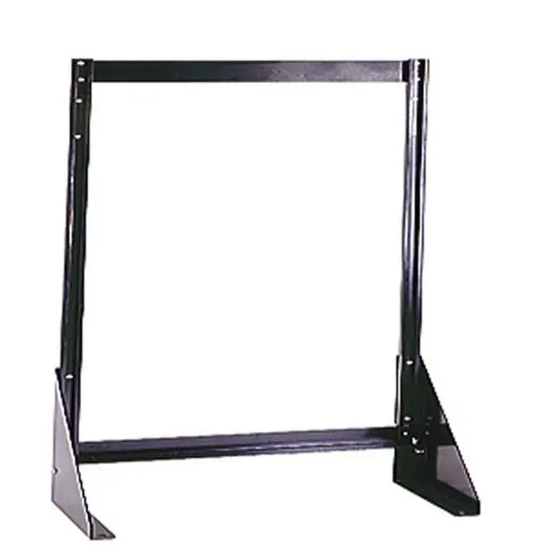 Quantum Storage QFS124 Single-Sided Steel Floor Organiser Rack, 8 x 23.62 x 28 in.