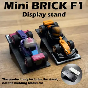 Mini F1 Racing Car Display Stand, Ideal for Collectibles, Perfect for Lego and Car Enthusiasts, 1pc Showcase Base for Favorite Memorabilia