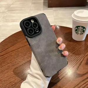 Flip fur material phone case suitable for Apple 17 16 15 14 13 12 11 X XS XS MAX Pro ProMax Plus