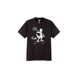 Daniel Arsham x Pokemon x Uniqlo Crystal MewTwo Tee (Japanese Mens Sizing) Black (men) by StockX