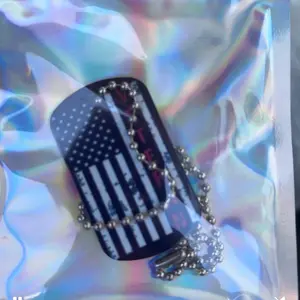 Military Veteran Tag Necklace