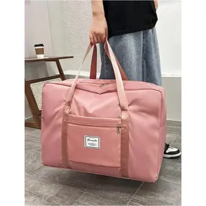 Waterproof Oxford Cloth Storage Bag - Spacious Shoulder Duffle for Travel, Moving & Business Trips