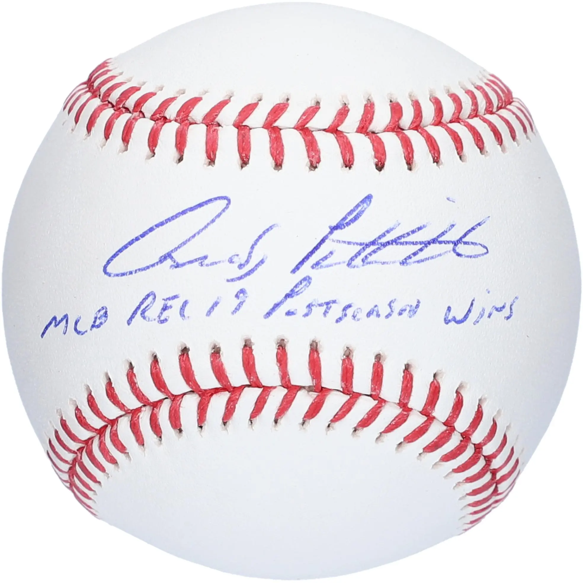 Andy Pettitte New York Yankees Autographed Baseball with "MLB Record 19 Postseason Wins" Inscription - Fanatics Authentic Certified