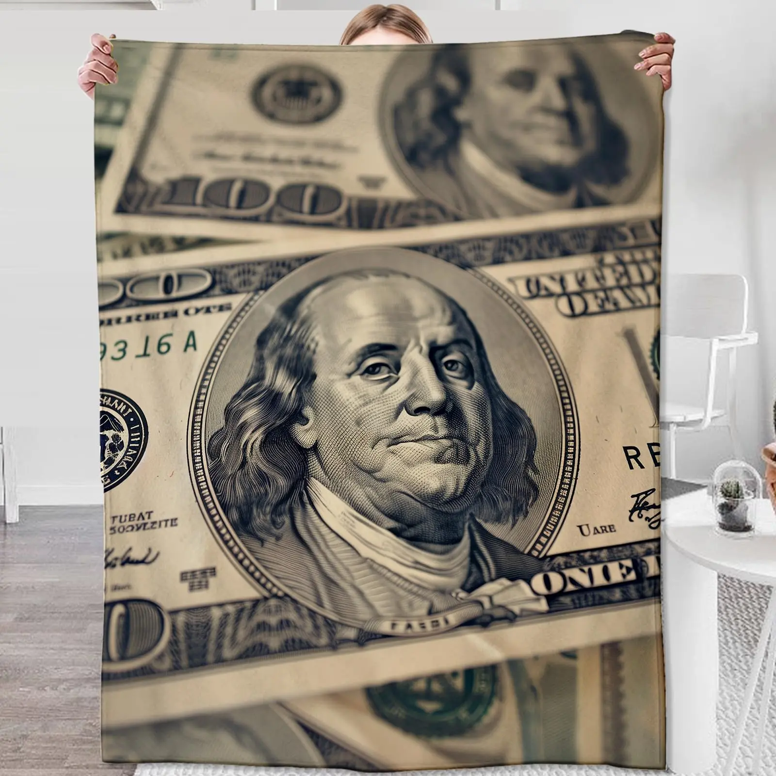 Bills BlanKet for men Women Adults, Sofa Couch Bed Living Room Soft Warm Cozy Bills Decor 60 x 50BLANKET
