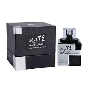 24 Carat White Gold by Lattafa for Men