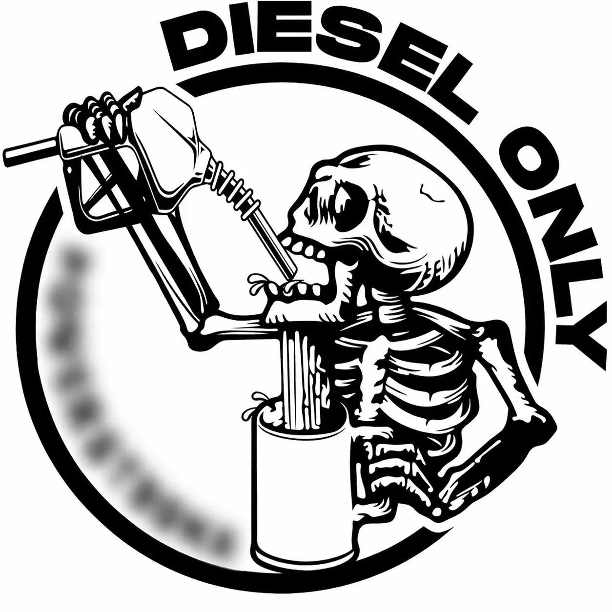Diesel Only P0werstr0ke Inspired Vinyl decal Diesel Only P0werstr0ke Inspired Vinyl decal