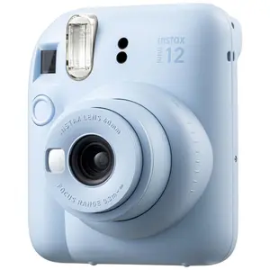 Fujifilm Instax Mini 12 Instant Film Camera, Pastel Blue Fujifilm Instax Mini 12 Instant Film Camera, Pastel Blue