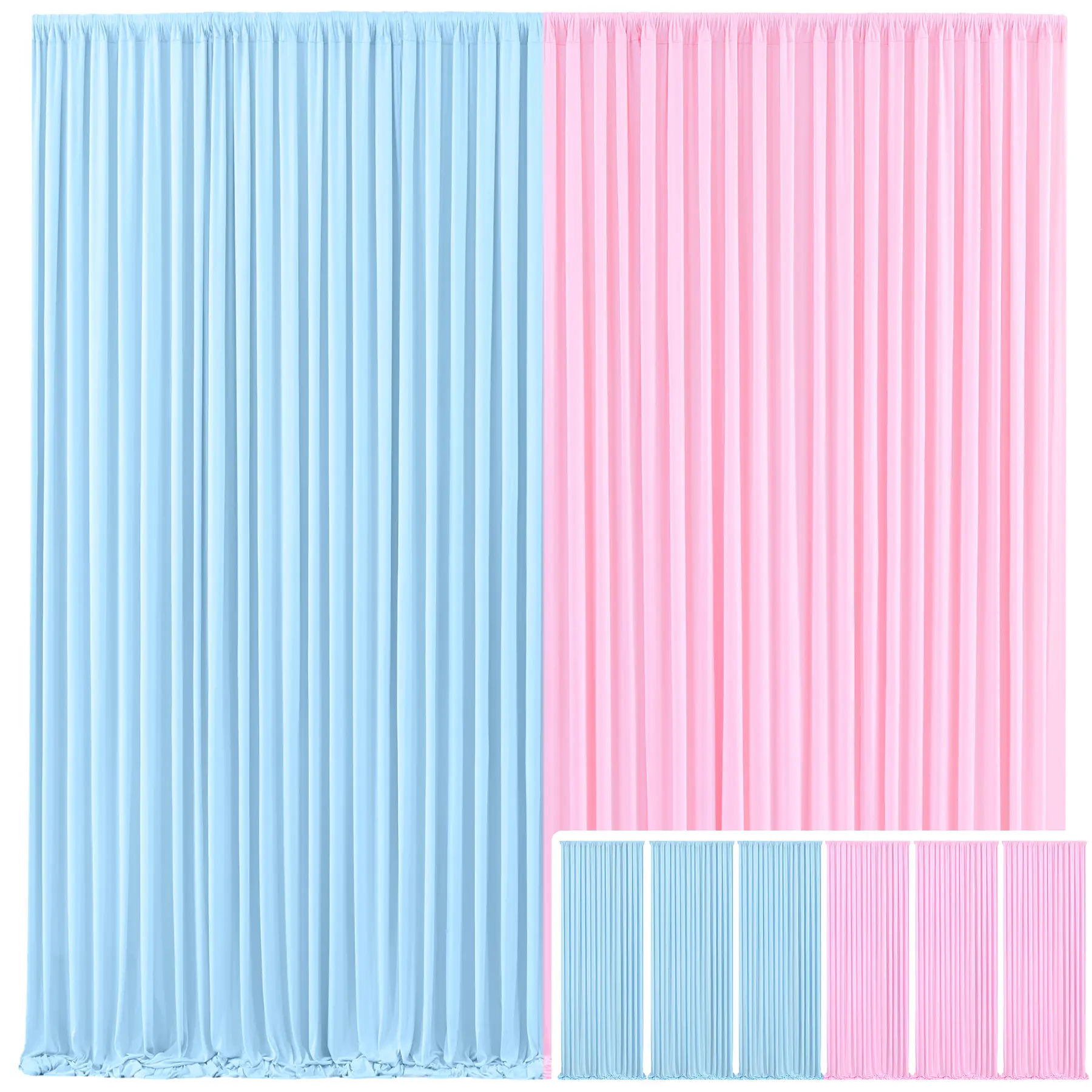 Blue & Pink