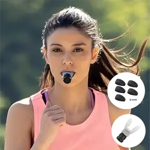 Professional Breathing Trainer, Adjustable Breathing Exercise Tool, Breathing Exercise Equipment for Home Gym Workout, Training Equipment, Fitness Equipment, Training Gear