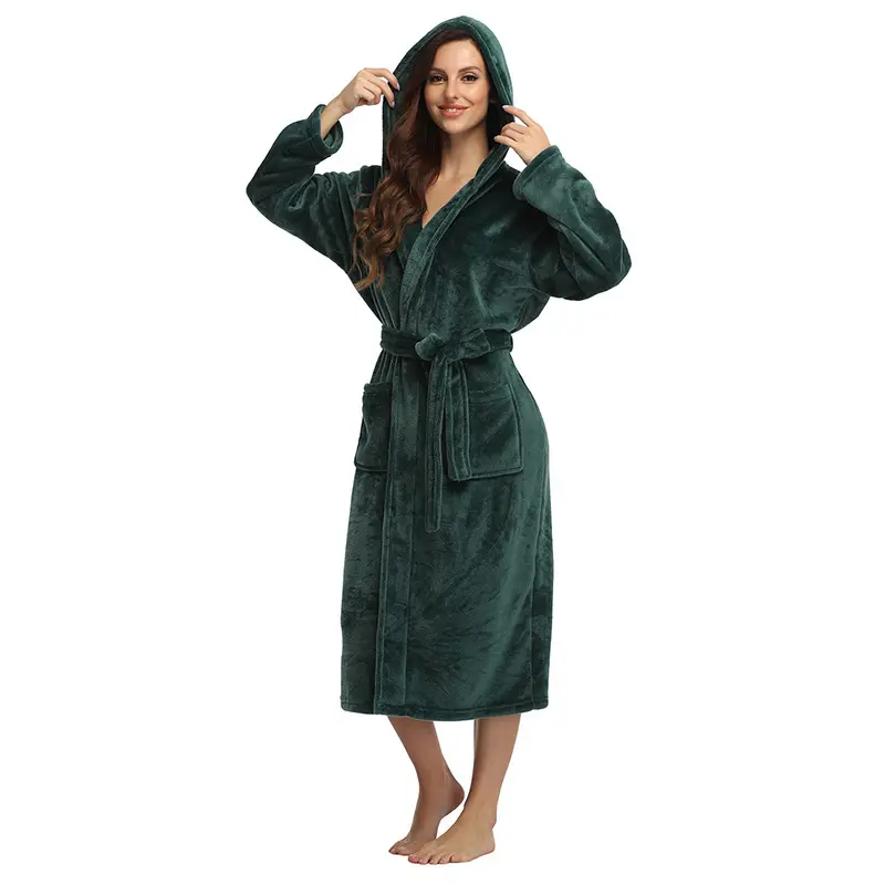 Hat robe green