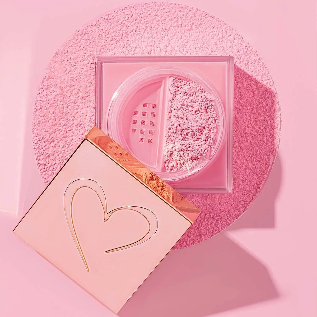 Pink cloud - Pink Loose Setting powder beauty creations