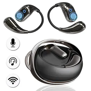 Wireless Earbuds Noise Cancelling Bluetooth True Wireless Headphones with Transparency Mode Ear Buds with Earhooks IP65 Waterproof Sports Earphones for Workout Running Travel