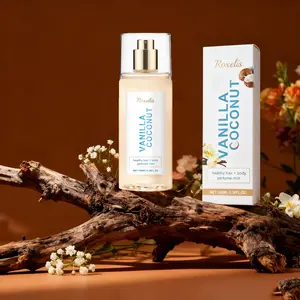 Vanilla Coconut Body Perfume Spray, Long-Lasting Scent, Unique Charm, Fresh Romantic Portable Fragrance, Multi-Pack, Elegant Perfume Mist, Gourmand Vanilla