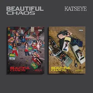 KATSEYE – BEAUTIFUL CHAOS — Photobook CD + Random Photocard (Beautiful / Chaotic Ver.)