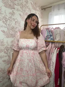 The Shabby Lady Pink Cotton Dress