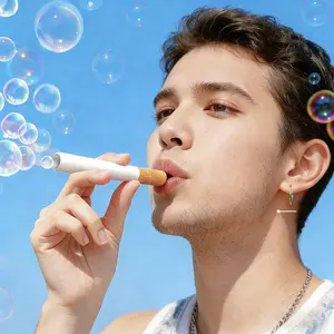 Bubblero Bubble Cigarette Pack Toy Funny Gag Toy Stress Relief Fidget for Office Desk Reusable Prank Gift for Valentine’s Day and Smokers Sensory Pod fart spray spray pranks