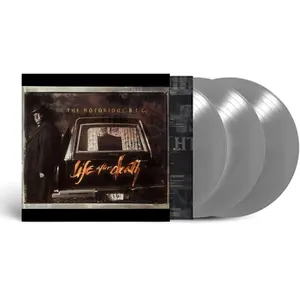 The Notorious B.I.G. - Life After Death - Silver Colored Vinyl  [VINYL RECORD - LP] Colored Vinyl, Silver, Portugal - Import