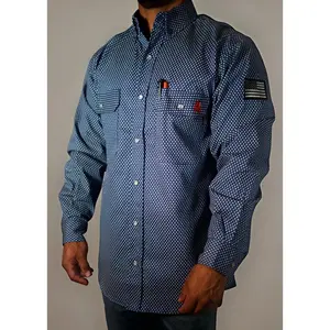 FR Pearl Snap Work Shirt - Honor Navy